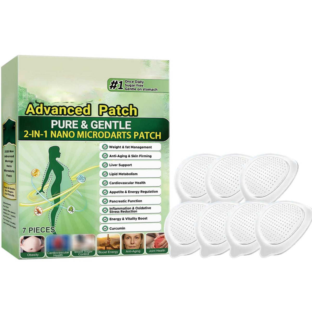 10-in-1 Natural Daily Body‑Support Micro Patch