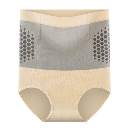 Vionwve® High‑Waist Honeycomb Thermal Tummy Control Shapewear Panties