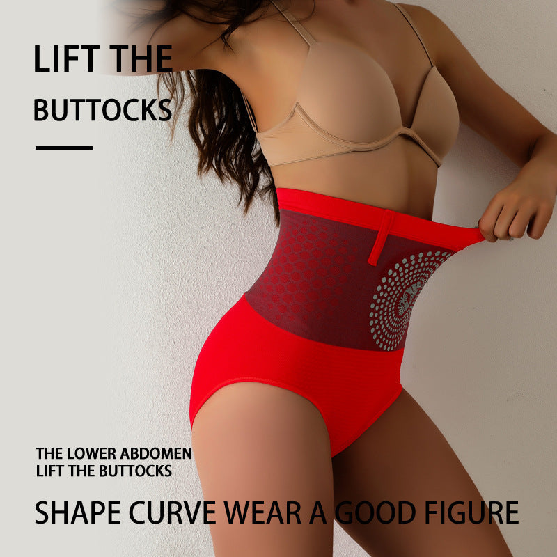 Vionwve® High‑Waist Honeycomb Thermal Tummy Control Shapewear Panties