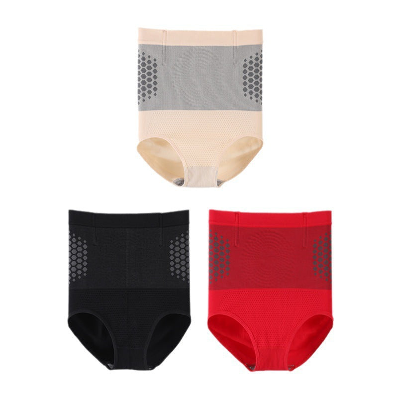 Vionwve® High‑Waist Honeycomb Thermal Tummy Control Shapewear Panties