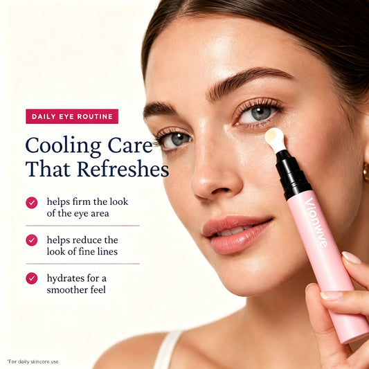 Vionwve® Roller‑Ball Eye Gel | Brighten Dark Circles & Smooth Fine Lines
