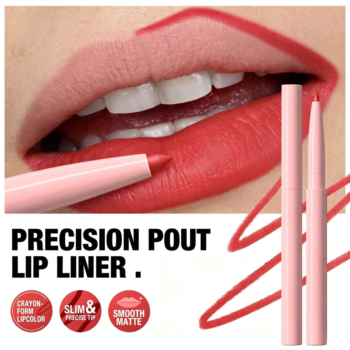 Waterproof lip liner
