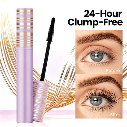 Tubing Mascara, Natural Volumizing Lash Primer, Smudge‑Resistant Long‑Lasting Eye Makeup